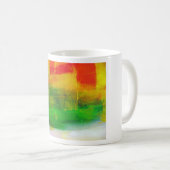 Mug Peinture Abstraite (Devant droit)