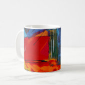 Mug Peinture Abstraite (Devant gauche)