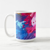 Mug Peinture Abstraite colorée (Gauche)