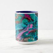 Mug Peinture Abstraite colorée (Centre)