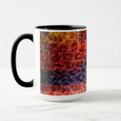 Mug Peinture Abstraite Coucher de soleil infini (Gauche)