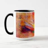 Mug Peinture Abstraite Coucher de soleil infini #2 (Gauche)