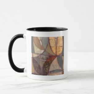 Mug Peinture Abstraite de feuilles florales par Norman