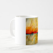 Mug Peinture Abstraite moderne (Devant gauche)