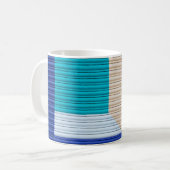 Mug Peinture abstraite multicolore (Devant gauche)