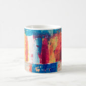 Mug Peinture abstraite multicolore (Centre)