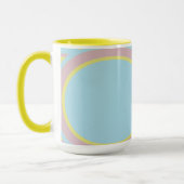 Mug Peinture Abstraite Pastel moderne (Gauche)