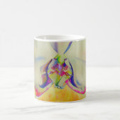 Mug Peinture abstraite romantique à l'aquarelle d'orch (Centre)