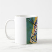 Mug Peinture Abstraite rouge ovale Kandinsky (Gauche)