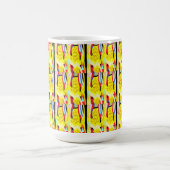 Mug peinture Abstraite traditionnelle (Centre)