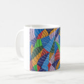 Mug Peinture abstraite traditionnelle  (Devant gauche)