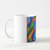 Mug Peinture abstraite traditionnelle  (Gauche)