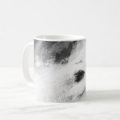 Mug Peinture acrylique féminine de mode Abstraite (Devant gauche)