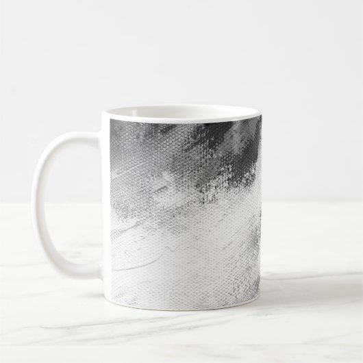 Mug Peinture acrylique féminine de mode Abstraite (Gauche)