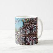 Mug Peinture acrylique originale British Bunting (Devant droit)
