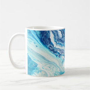 Mug Peinture acrylique, tons abstraits