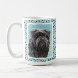 Mug Peinture Affenpinscher - Joli art original chien
