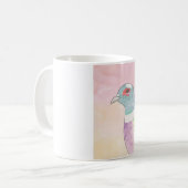 Mug Peinture aquarelle d'un faisan (Devant gauche)