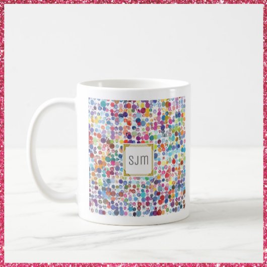 Mug Peinture artistique Splatter coloré