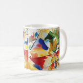 Mug Peinture au Centre Vert par Wassily Kandinsky Co (Devant droit)