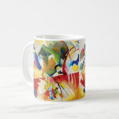 Mug Peinture au Centre Vert par Wassily Kandinsky Co (Devant gauche)