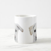 Mug Peinture au Labrador blanc par miart (Centre)
