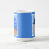 Mug Peinture Bluebird - Art original pour oiseaux (Centre)