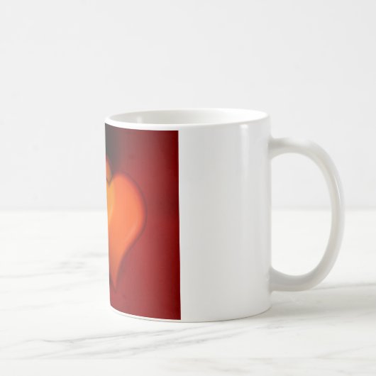 Mug Peinture cardiaque (Droite)