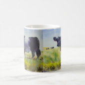 Mug Peinture ceinturée de vache à Galloway (Centre)