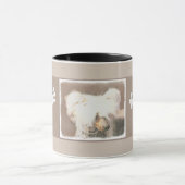 Mug Peinture Chinoise sans cheveux peint art original  (Centre)