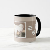 Mug Peinture Chinoise sans cheveux peint art original  (Devant droit)