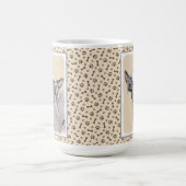 Mug Peinture Chinoise sans cheveux peint art original  (Centre)