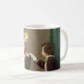 Mug Peinture classique vintage d'enfants victoriens (Devant droit)