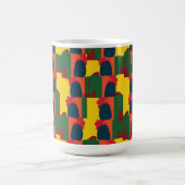 Mug Peinture colorée Abstraite (Centre)