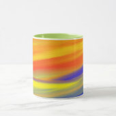 MUG PEINTURE COLORÉE ARTISANAT (Centre)