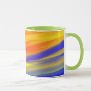 MUG PEINTURE COLORÉE ARTISANAT