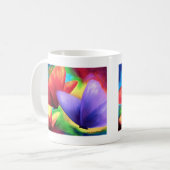 Mug Peinture colorée de papillon - multi (Devant gauche)