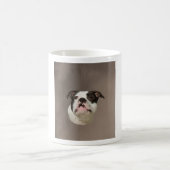 Mug Peinture couleur d'eau Bulldog (Centre)