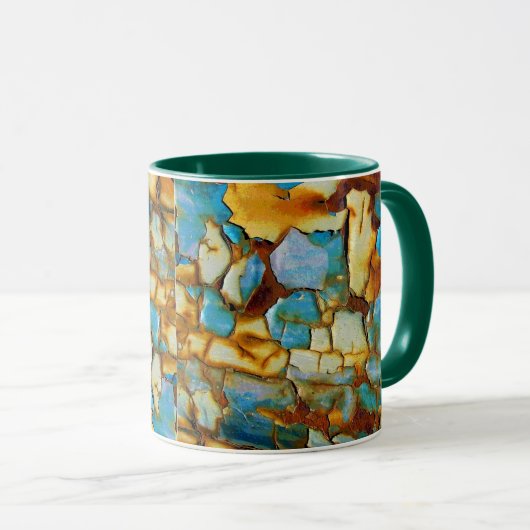 Mug Peinture craquée (Devant droit)