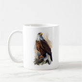 Mug Peinture d'aigle à balles (Gauche)