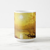 Mug Peinture d'Albert Bierstadt, Lever du soleil, (Centre)