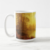 Mug Peinture d'Albert Bierstadt, Lever du soleil, (Gauche)
