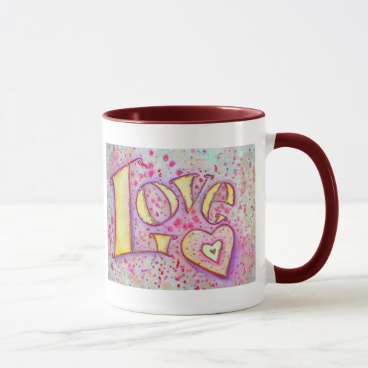 Mug Peinture d'amour (Droite)