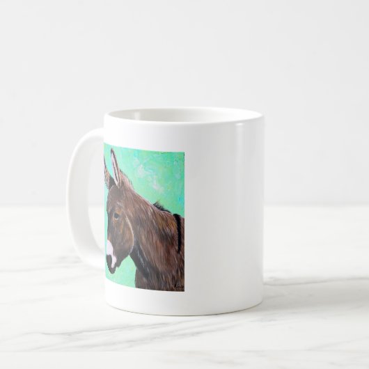Mug Peinture d'âne (Devant gauche)