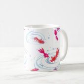 Mug Peinture d'aquarelle japonaise Koi Fish (Devant droit)