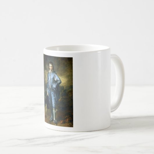 Mug Peinture d'art de Thomas Gainsborough : Le garçon (Devant droit)