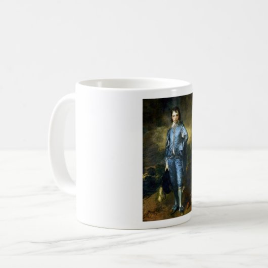 Mug Peinture d'art de Thomas Gainsborough : Le garçon (Devant gauche)
