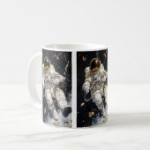 Mug Peinture d'astronaute (Devant gauche)