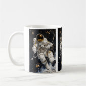 Mug Peinture d'astronaute (Gauche)