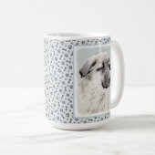 Mug Peinture de berger anatolienne - Art original de c (Devant droit)